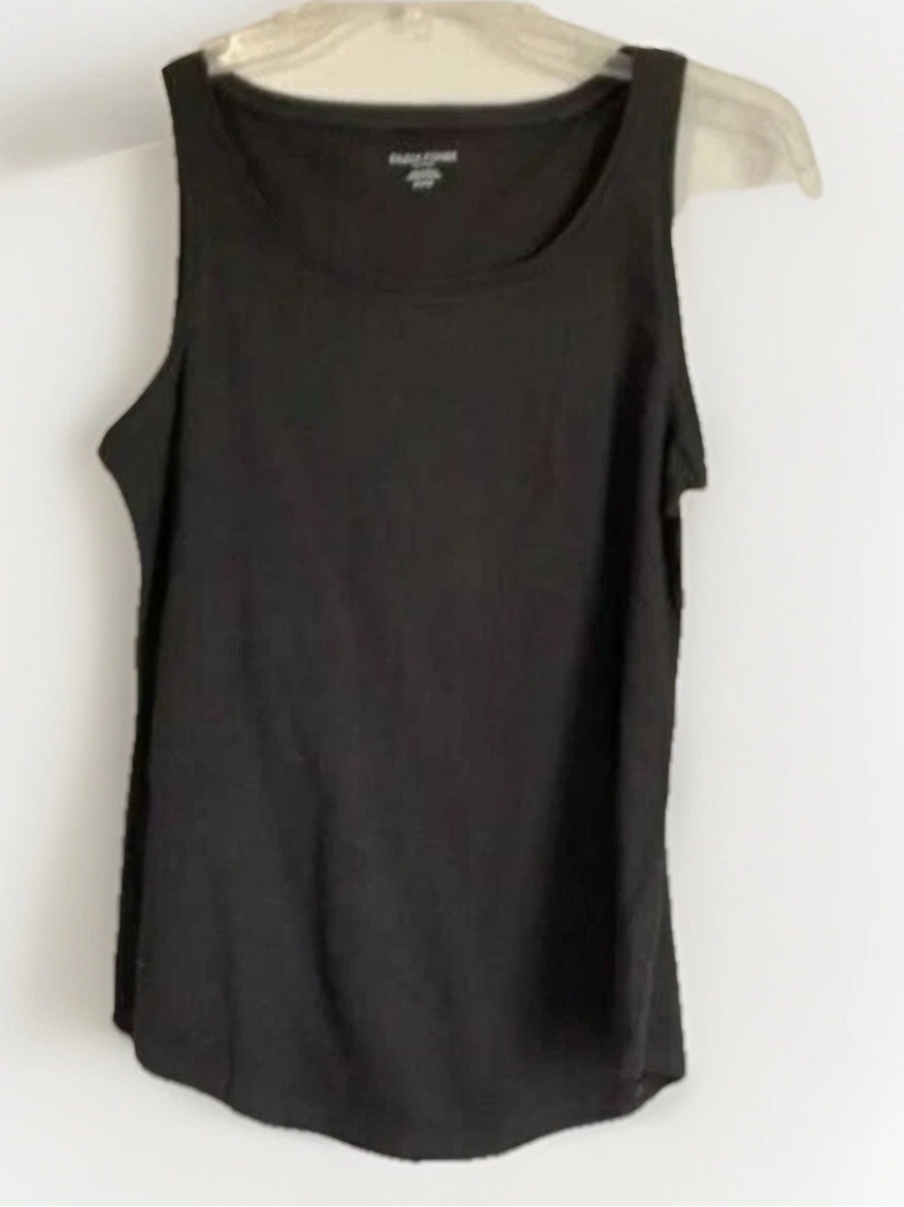 Eileen Fisher Black Top Women’s Petite 2 Sleeveless 100% Organic Sustainable